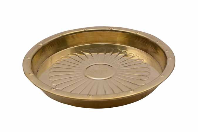 Brass  Pooja Plate MH501